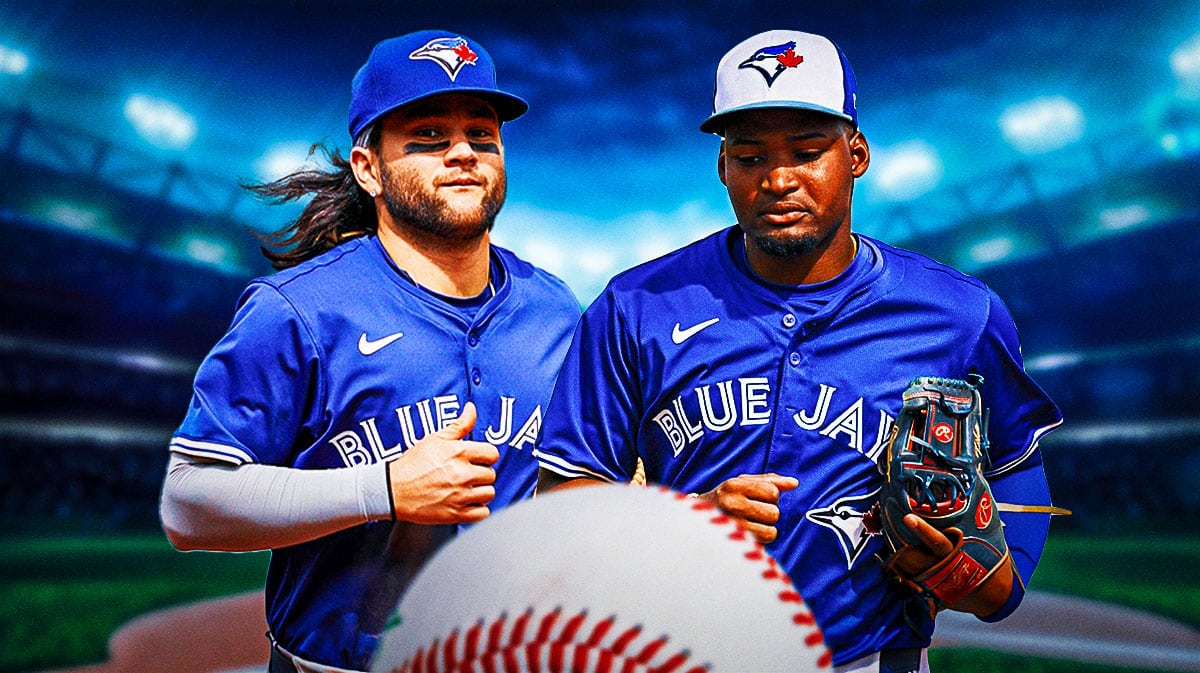 Bo Bichette and Orelvis Martinez.