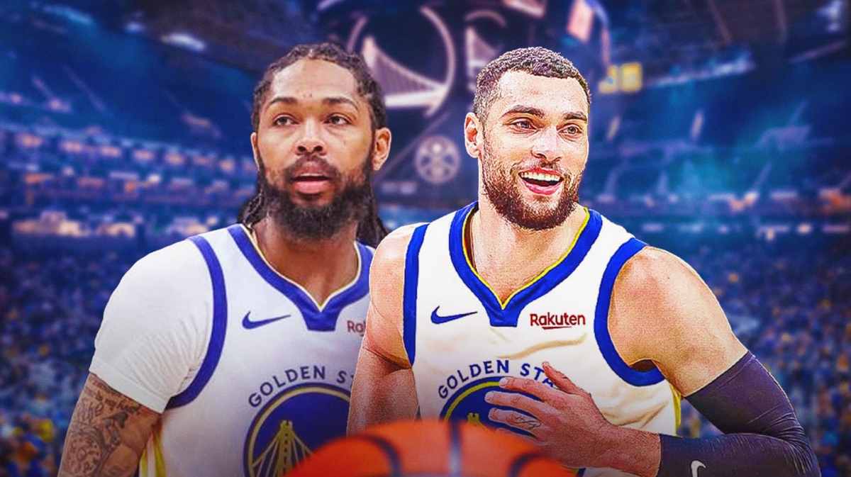 Ingram & Zach Lavine in warriors uniforms