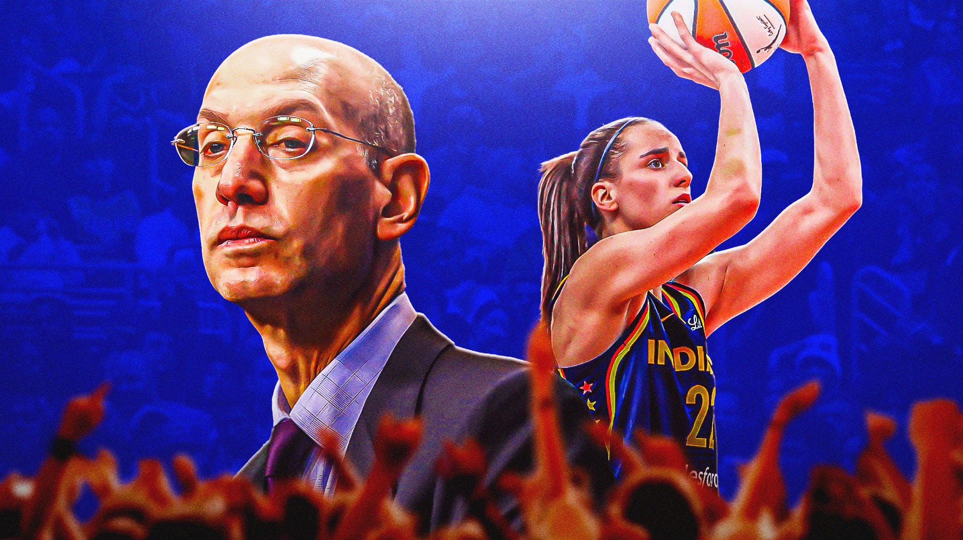 Caitlin Clark Team USA snub gets brutally honest Adam Silver admission