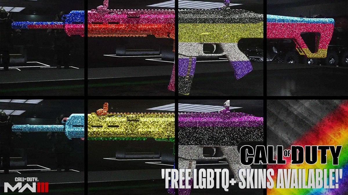 Call Of Duty предлагает бесплатные скины с флагами LGBTQ+ в течение месяца гордости