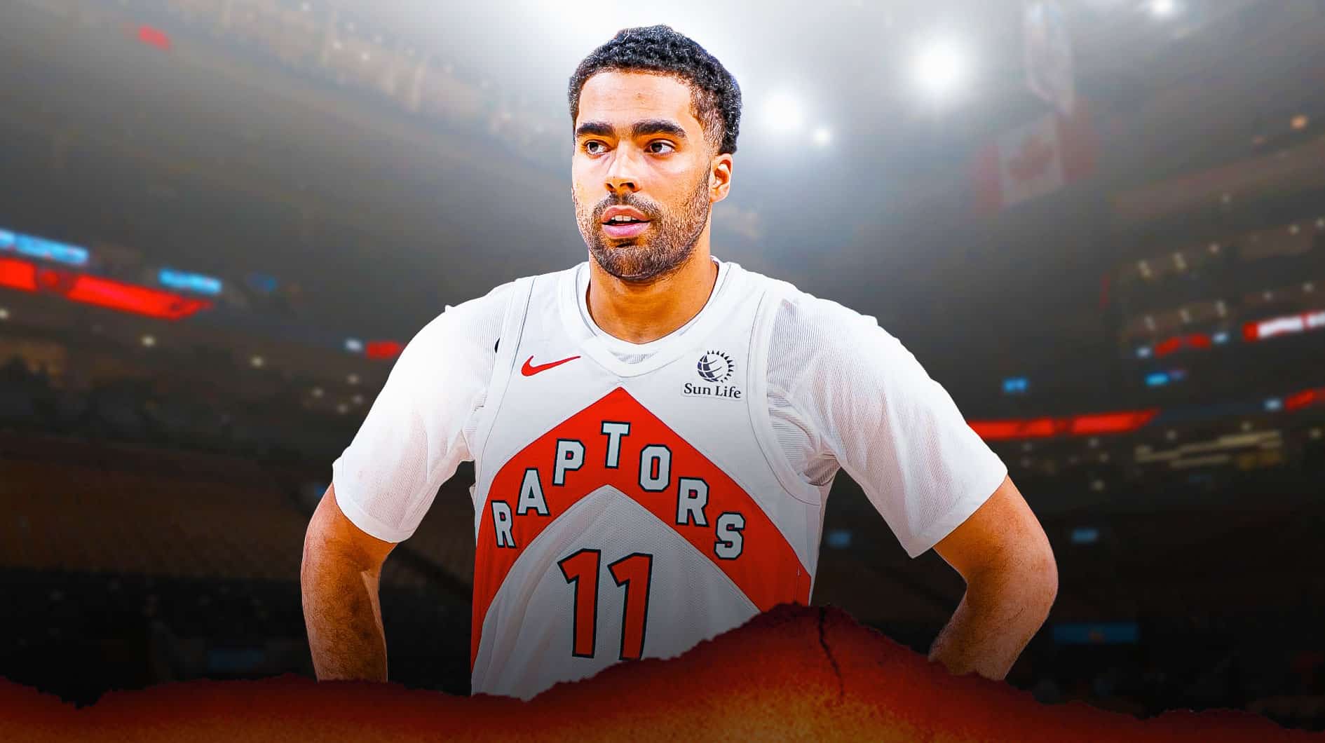 Ex-Raptors center Jontay Porter stands in front of sports gambling, Canadian reporters after ban