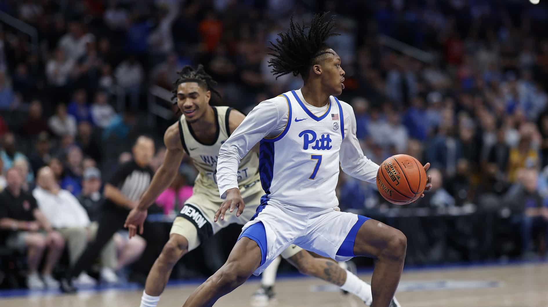 NBA Draft prospect Carlton Carrington Pitt