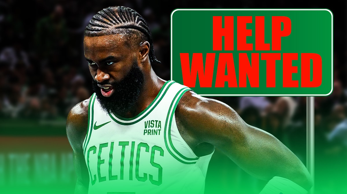 7uice and NBA FInals MVP Jaylen Brown amid losing ring at Celtics parade