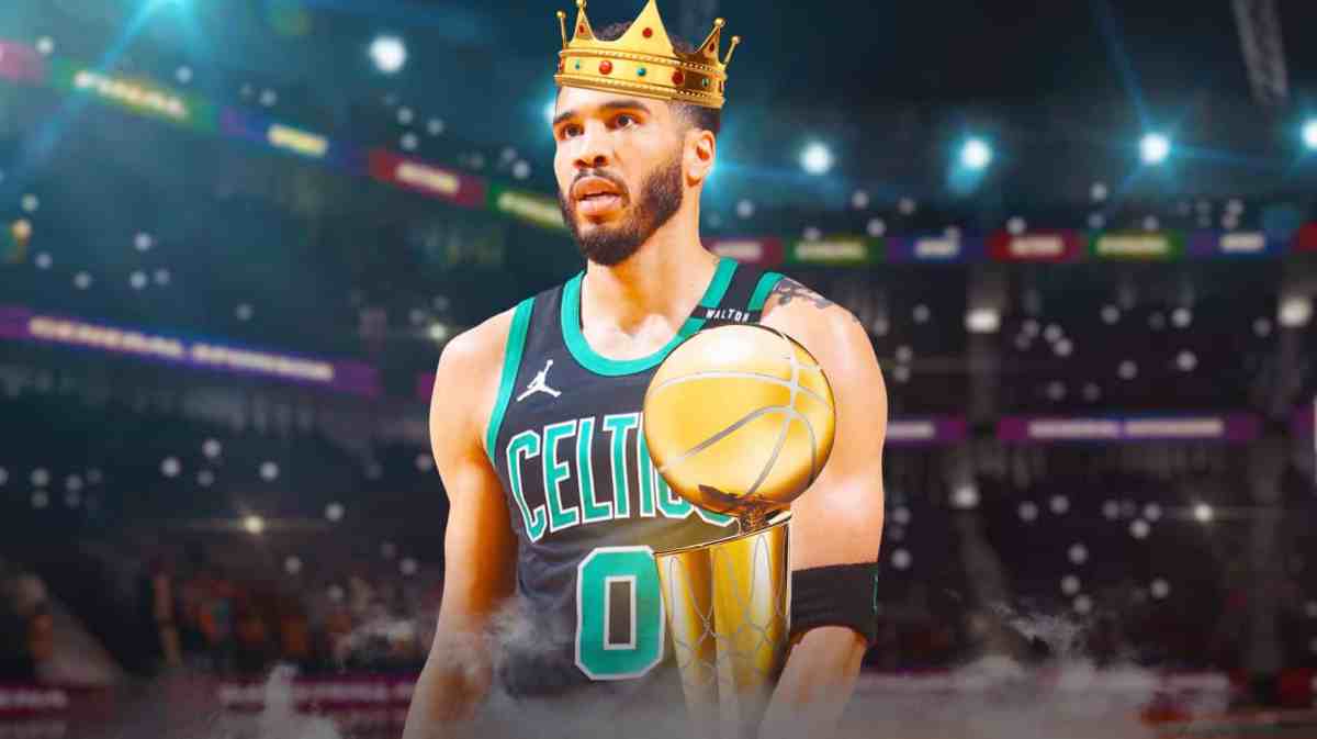 Celtics Jayson Tatum amid NBA Finals vs Luka Doncic Mavericks
