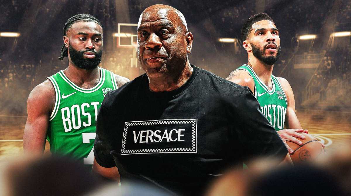Magic Johnson, Boston Celtics, Jayson Tatum, Jaylen Brown