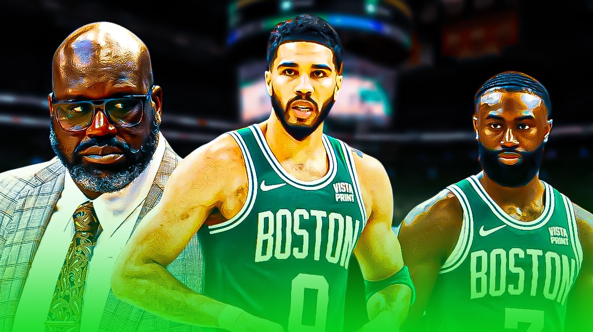 Jayson Tatum, Jaylen Brown, Boston Celtics, Shaquille O'Neal