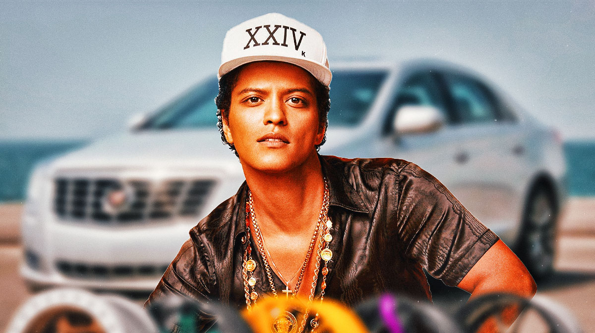 Check out Bruno Mars' incredible $286K car collection, with photos