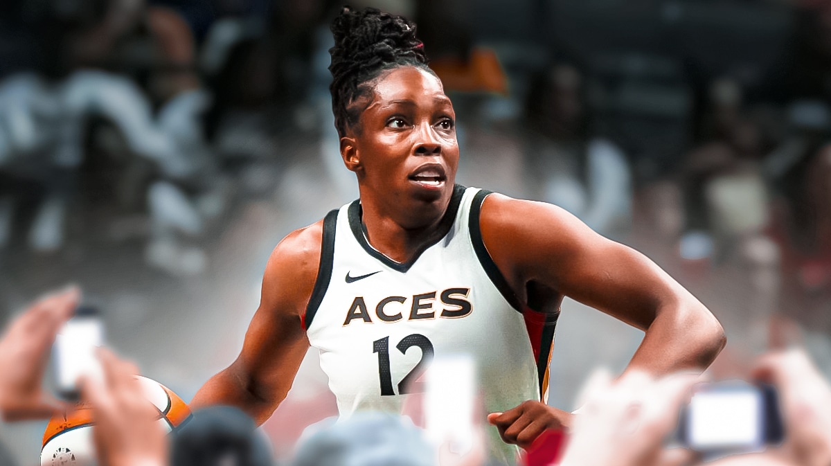 Las Vegas Aces player Chelsea Gray