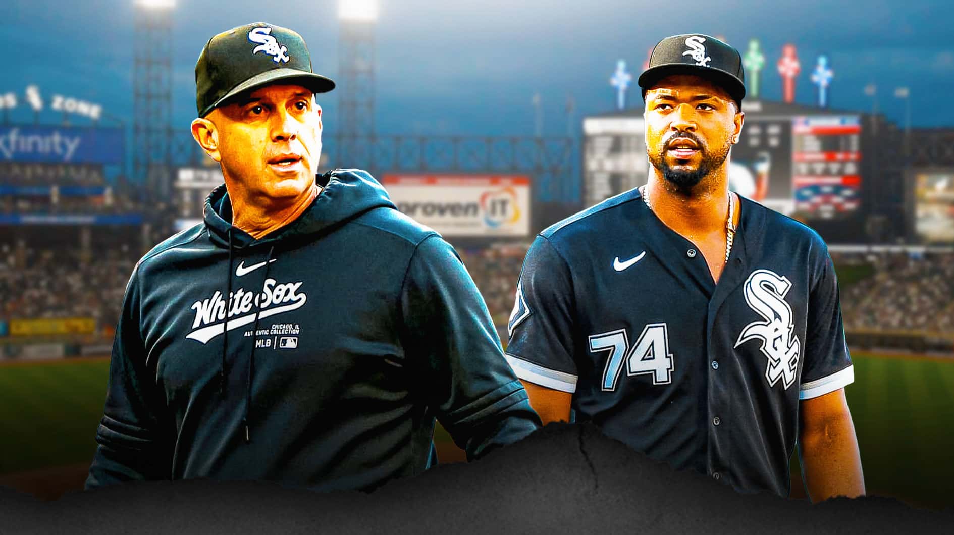 Eloy Jimenez and Pedro Grifol.