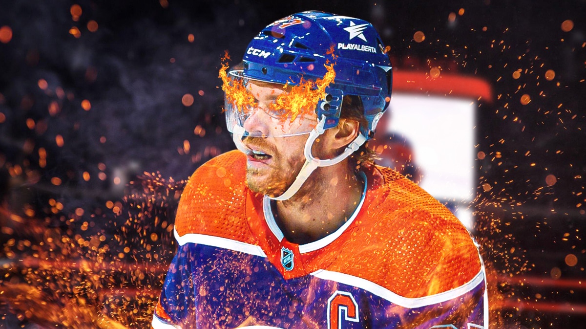 Connor McDavid issues an Oilers statement ahead of Game 5 with the Panthers.