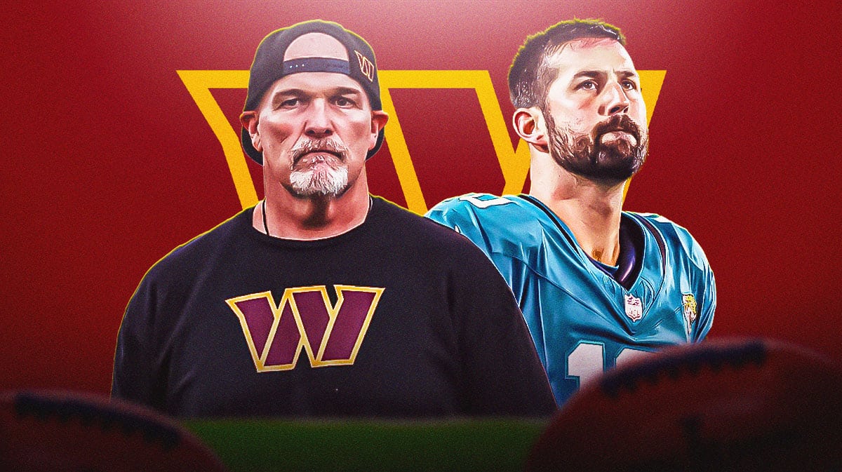 Commanders' Dan Quinn stands beside Brandon McManus amid assault scandal