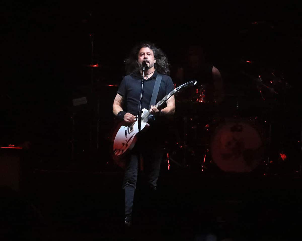 Dave Grohl, Foo Fighters performing in 2024.