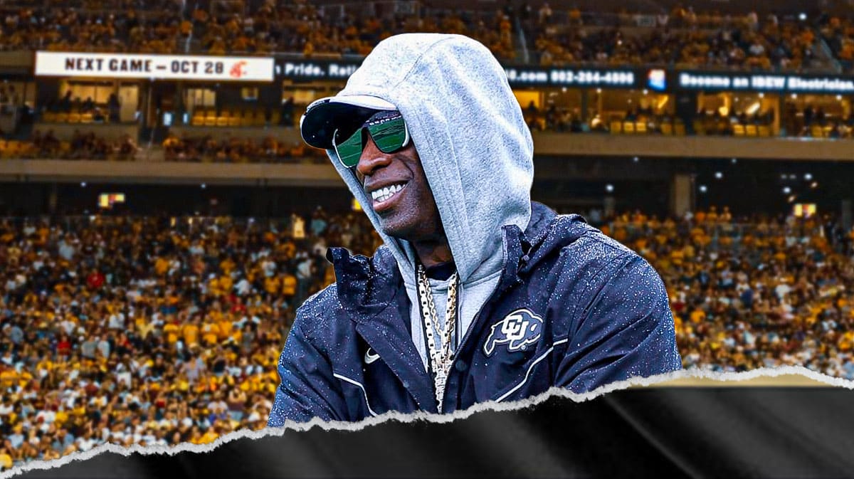 Colorado football coach Deion Sanders.