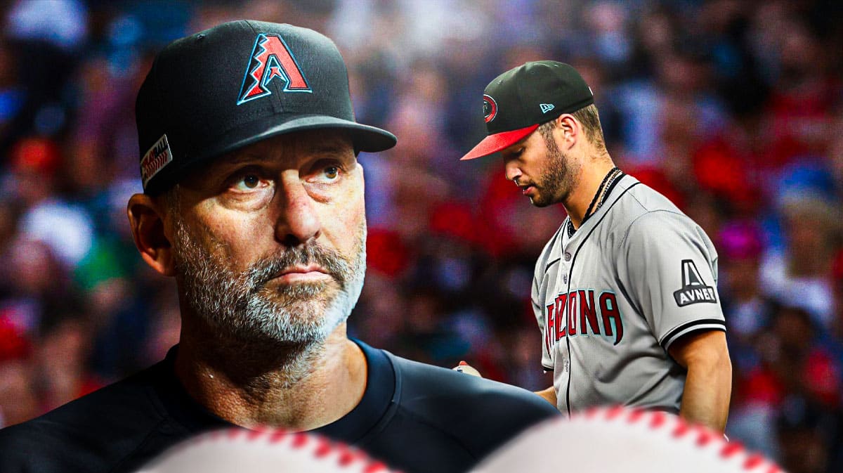 Diamondbacks' Torey Lovullo and Bryce Jarvis