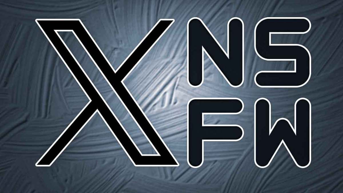X (formerly Twitter) logo, NSFW