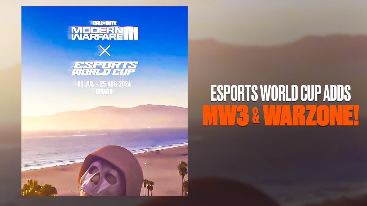 Call Of Duty: Esports World Cup добавляет соревнования MW3 и Warzone