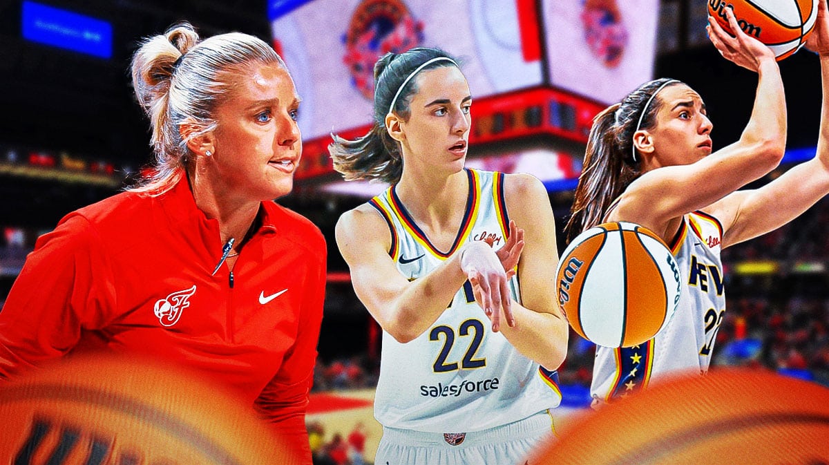 Fever Christie Sides and Caitlin Clark