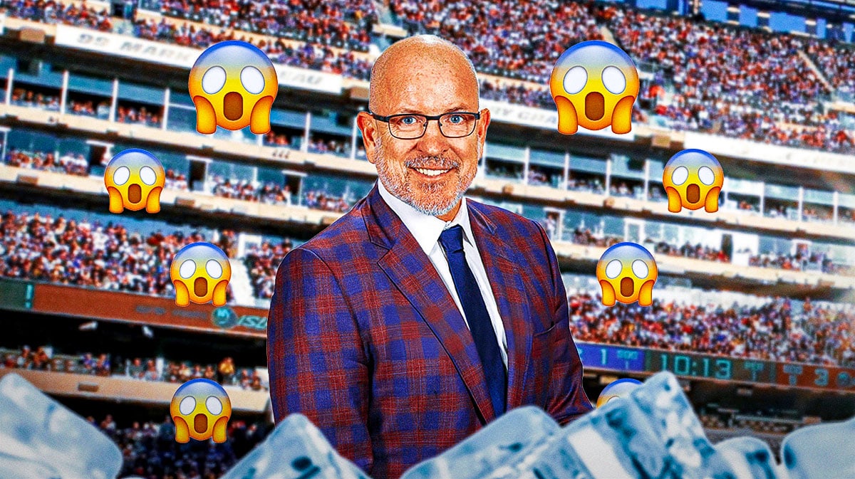 Tom Fitzgerald with a bunch of shocked emojis around him
