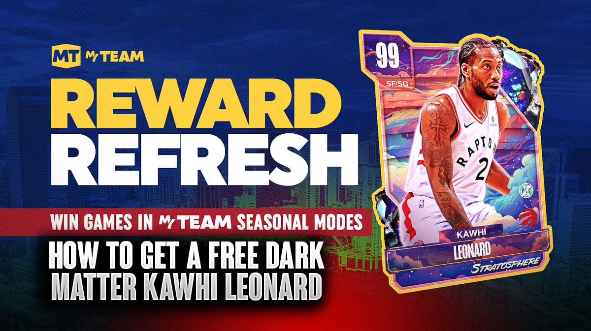 Как получить бесплатно Темную Материю Кавая Леонарда — NBA 2K24 MyTEAM