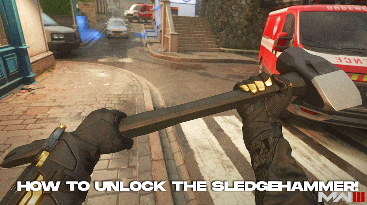 How To Unlock The Sledgehammer Weapon - Modern Warfare 3 & Warzone