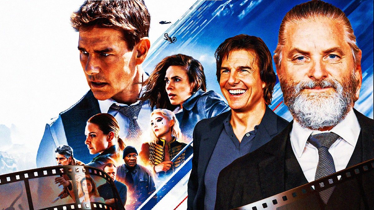 Mission: Impossible with Tom Cruise and Shea Whigham.