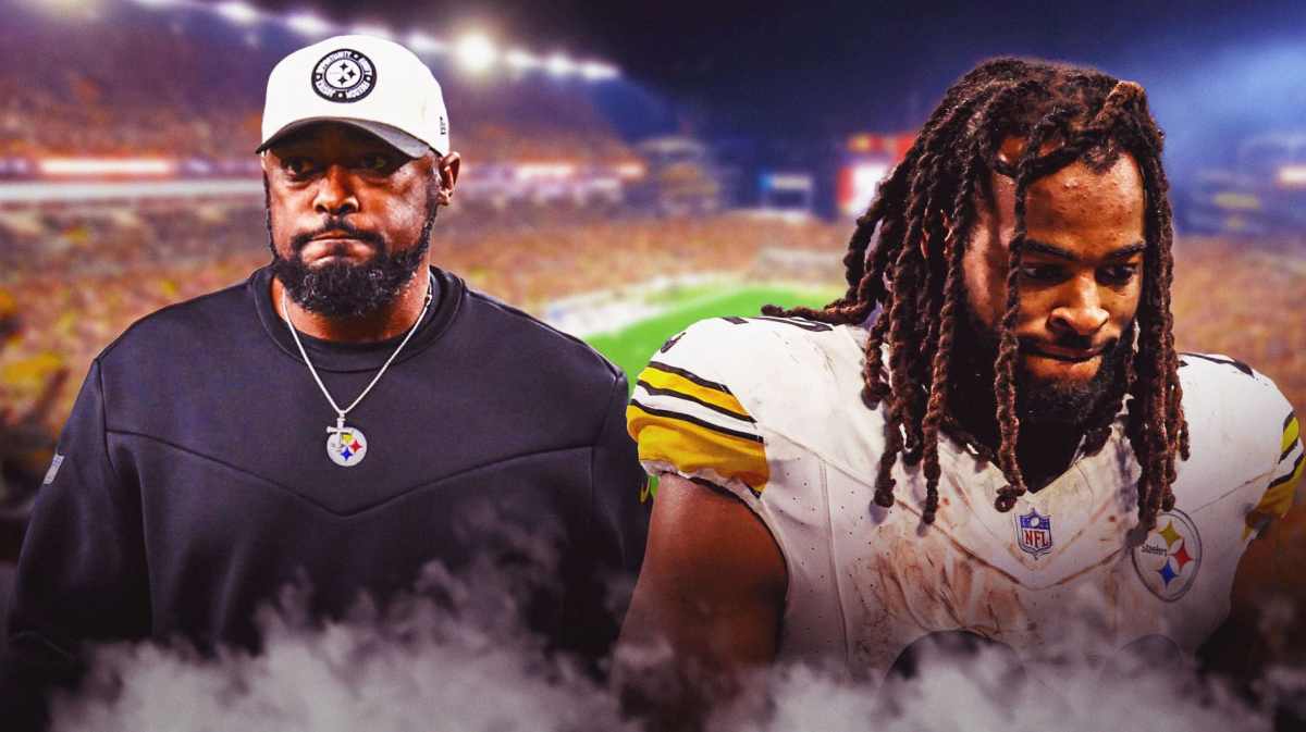 Najee Harris Mike Tomlin both mad