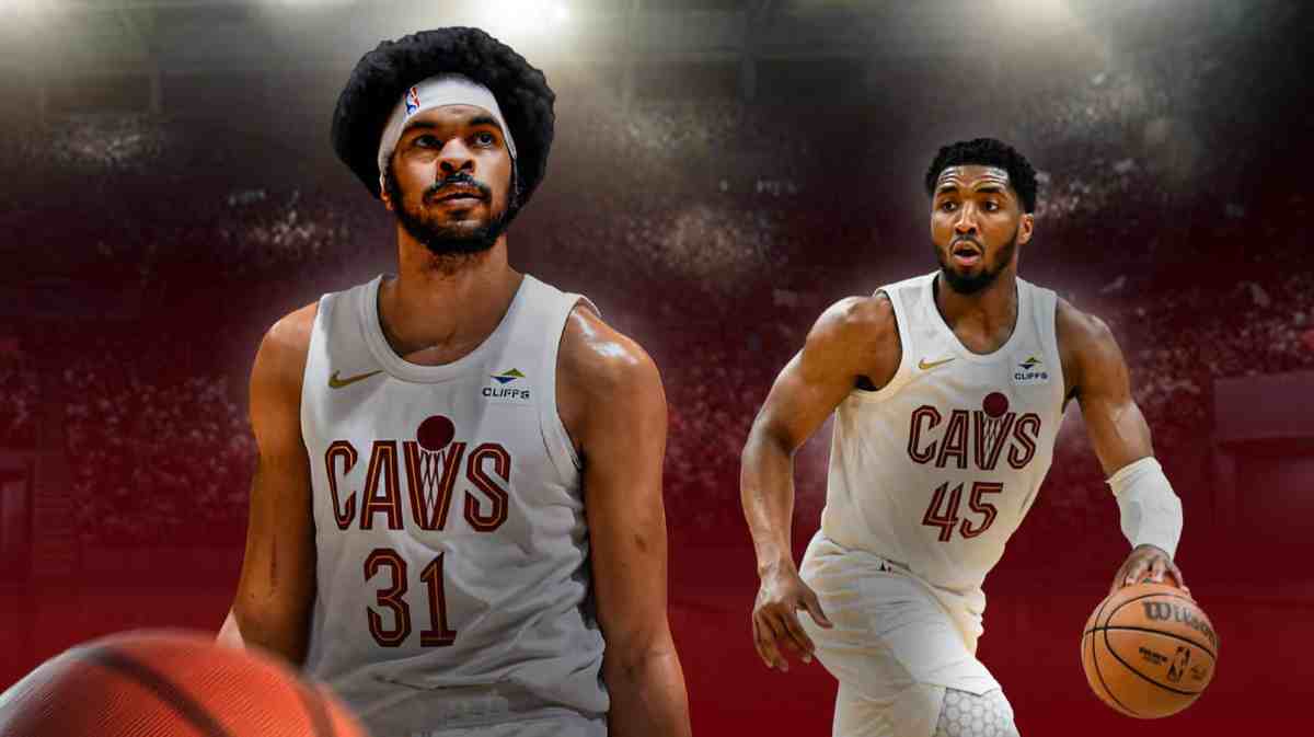 Cavs' Jarrett Allen and Donovan Mitchell