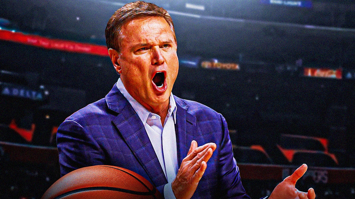 Kansas basketball coach Bill Self.