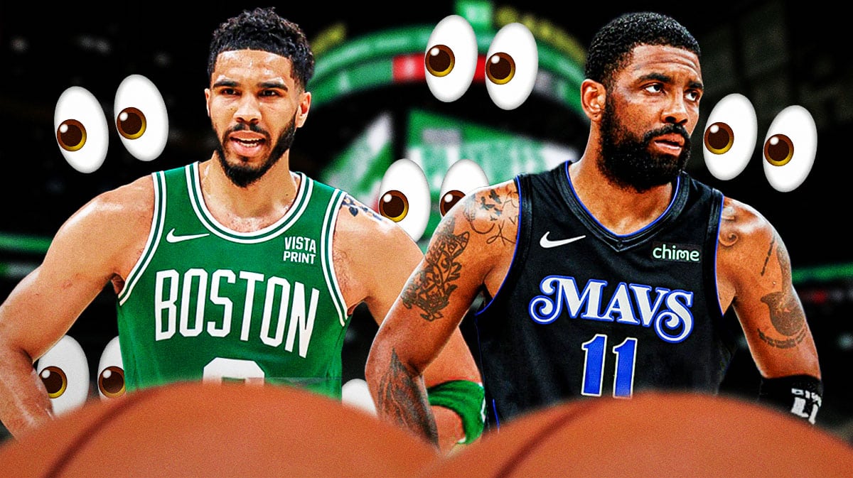 Celtics Jayson Tatum dishes on Kyrie Irving relationship ahead of 2024 NBA Finals matchup