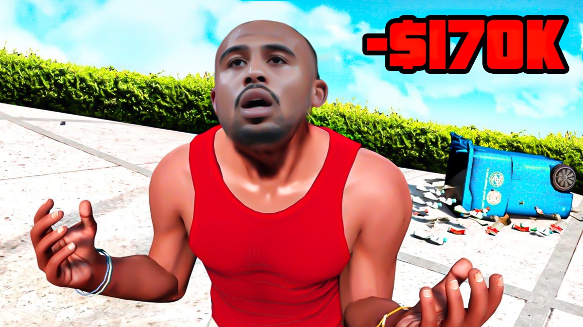 Talen Horton-Tucker of the Jazz as Franklin in GTA 5