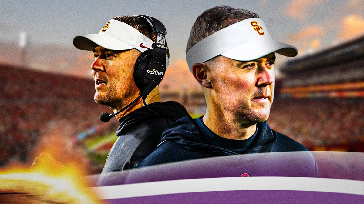 USC football coach Lincoln Riley.