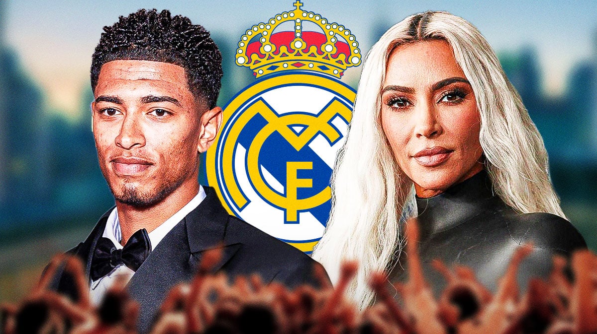 Kim Kardashian admits 'crush' on Real Madrid star Jude Bellingham