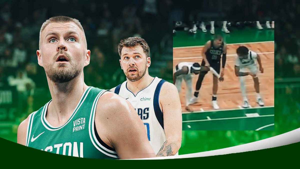 Kristaps Porzingis, Dallas Mavericks, Luka Doncic, Boston Celtics, 2024 NBA Finals