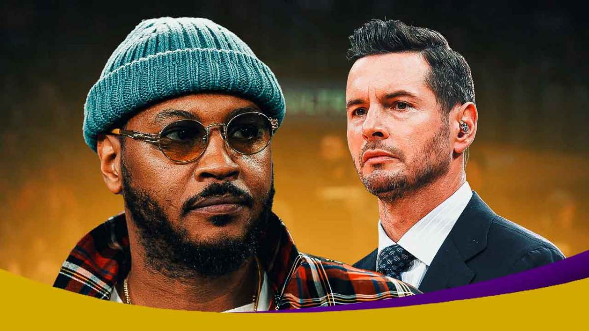 Carmelo Anthony shared his thoughts on the JJ Redick coaching search.