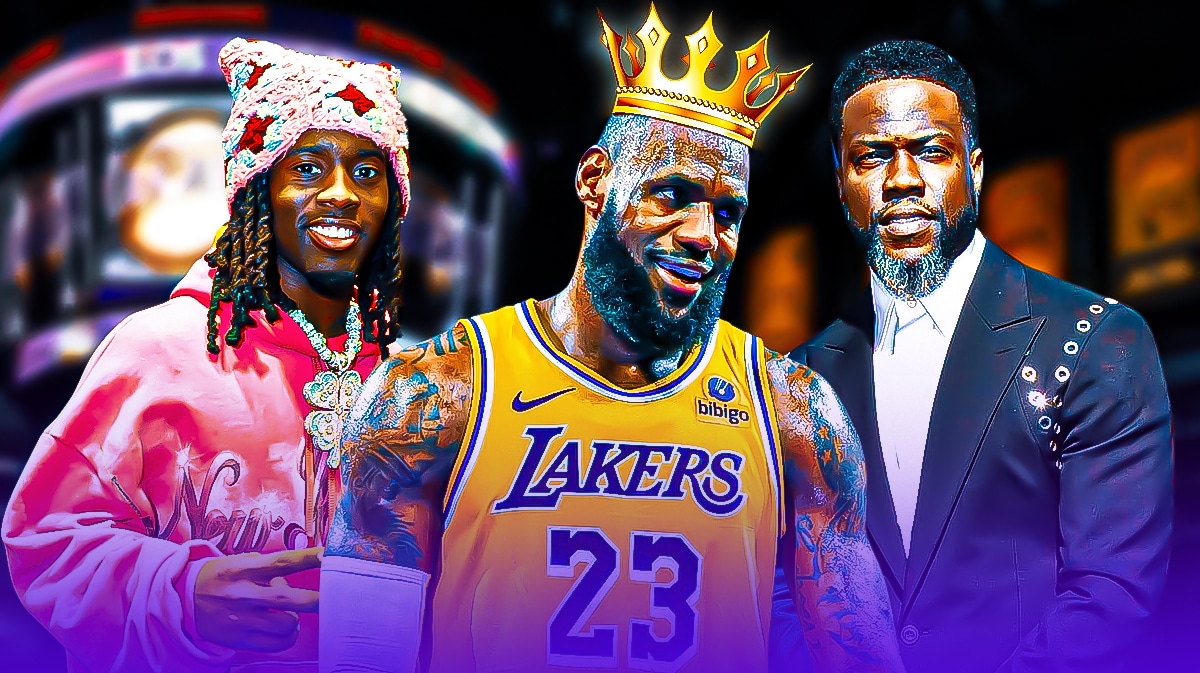 Kevin Hart Flexes Lakers Lebron James Friendship In Viral Moment