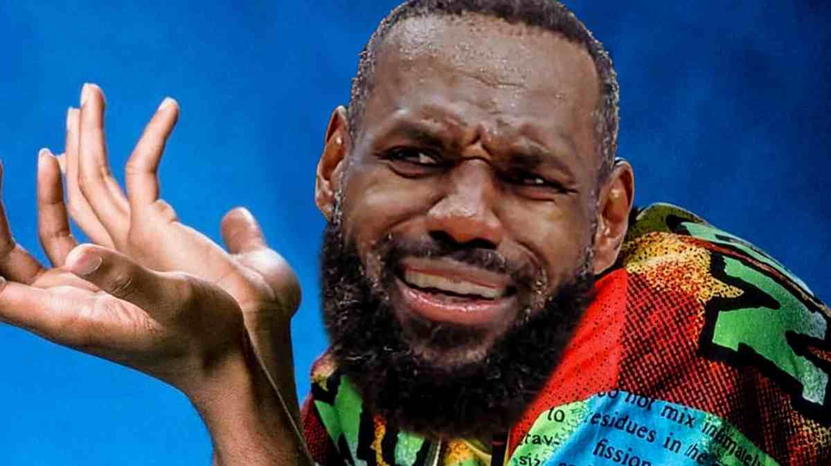LeBron James of the Lakers as Will Smith