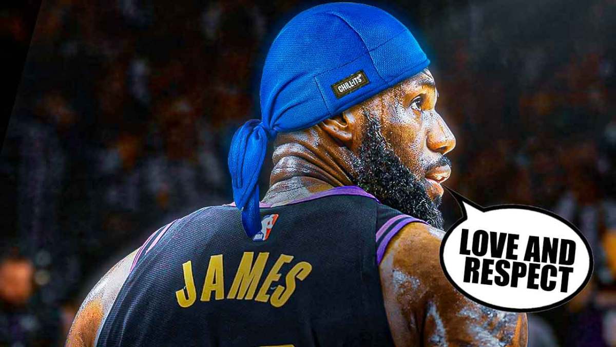 LeBron James and Doris Burke.