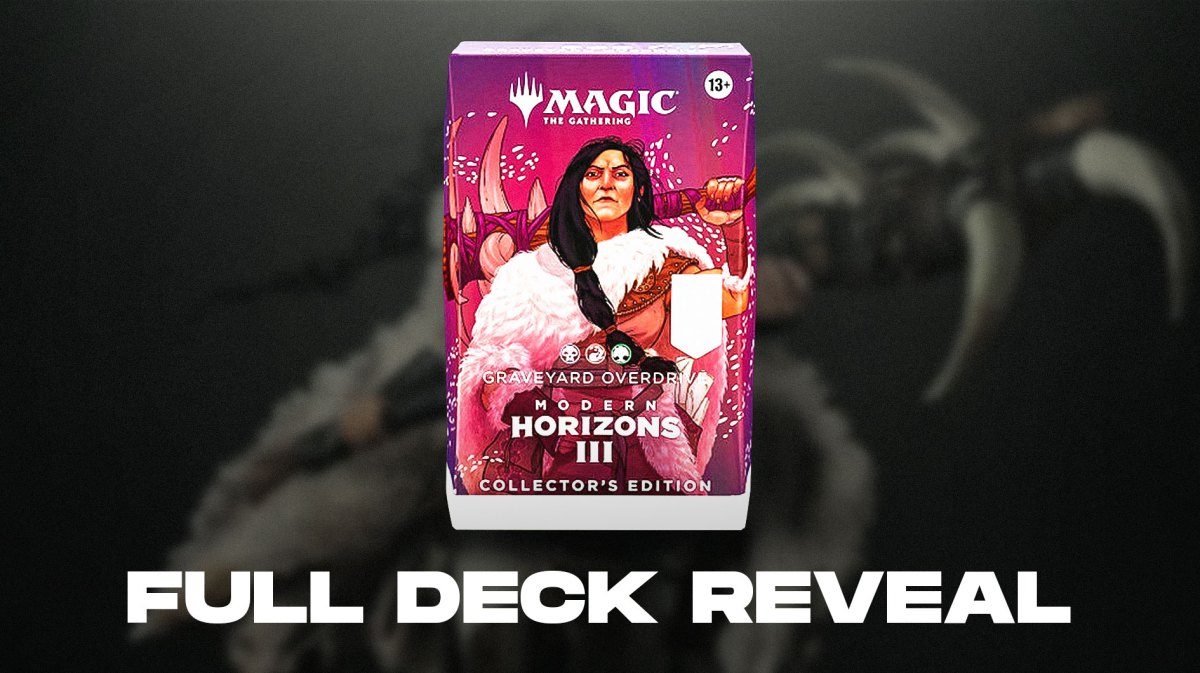 MTG Modern Horizons 3 Graveyard Overdrive Full Deck Reveal