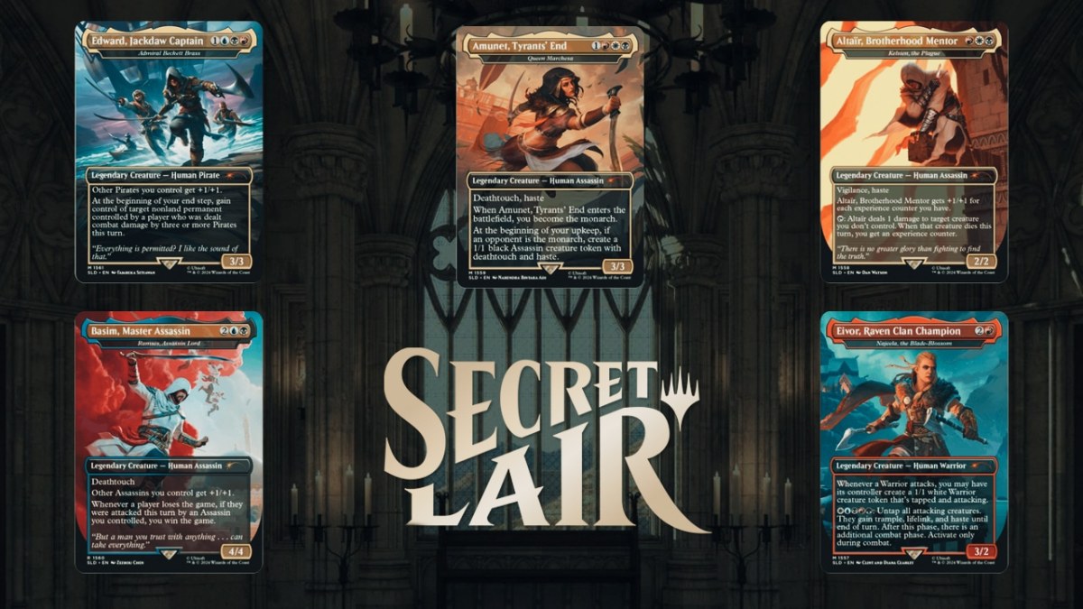 Image of MTG Secret Lair X Assassin's Creed