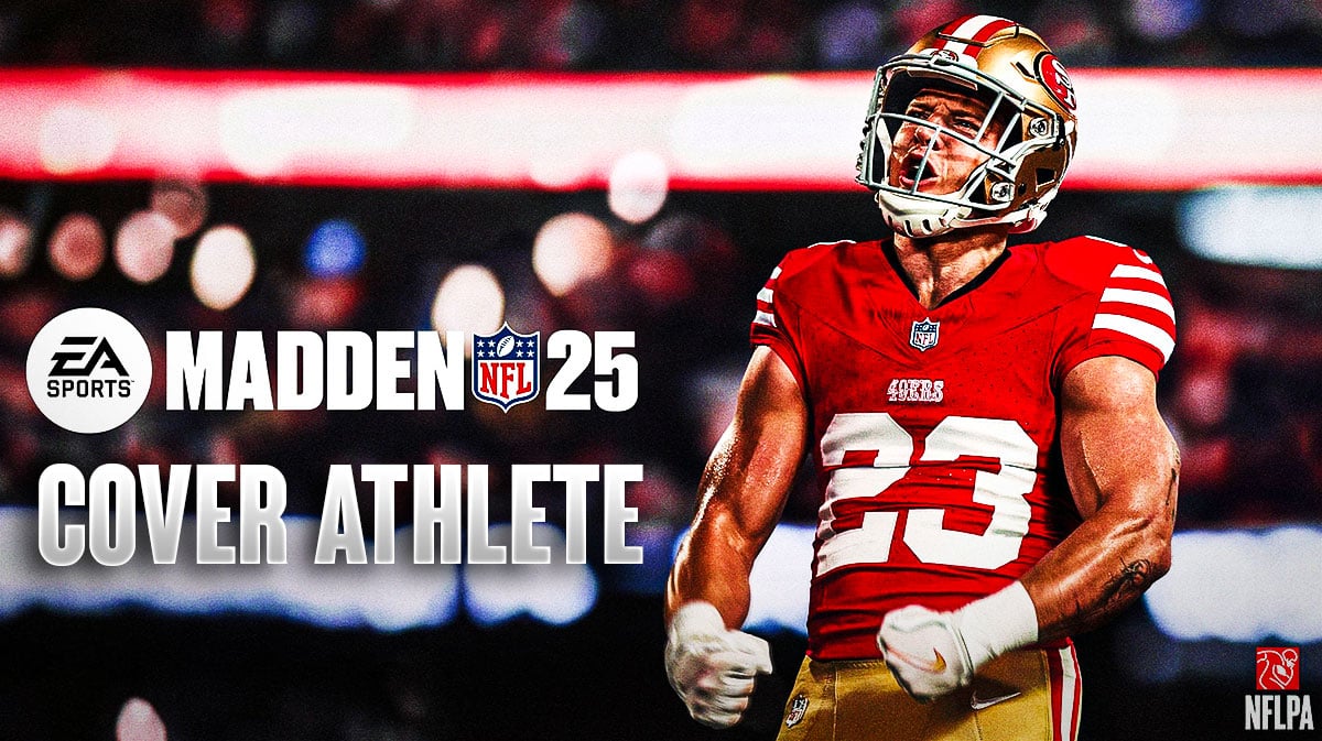 Кристиан Маккаффри из команды 49ers — спортсмен с обложки Madden 25