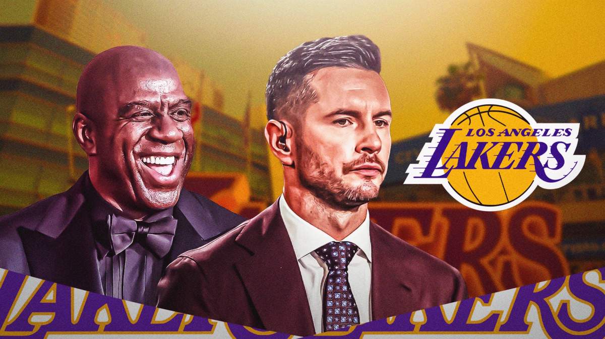Magic Johnson, new Lakers head coach JJ Redick
