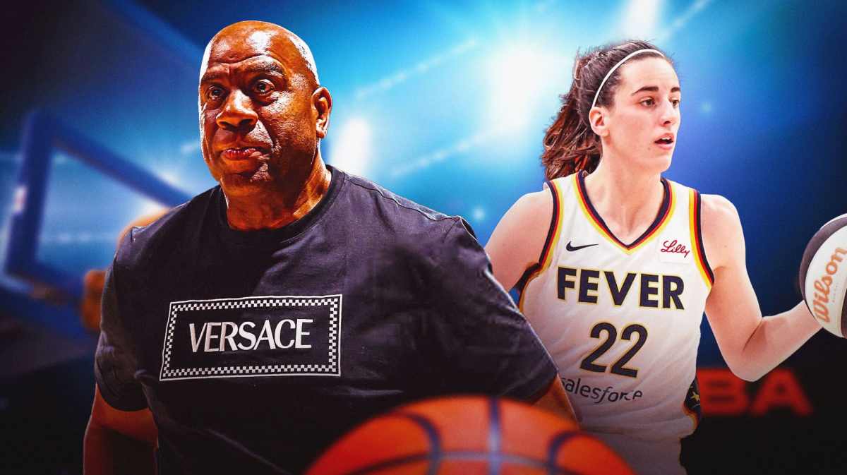 Magic Johnson Caitlin Clark