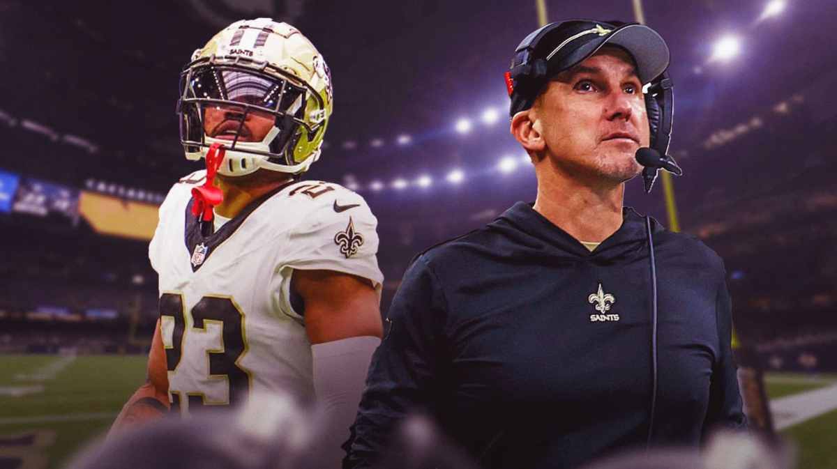 Marshon Lattimore amid NFL trade rumors with Dennis Allen and Mickey Loomis