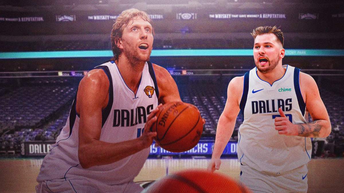 Mavericks' Luka Doncic breaks Dirk Nowitzki's NBA Finals record with ...