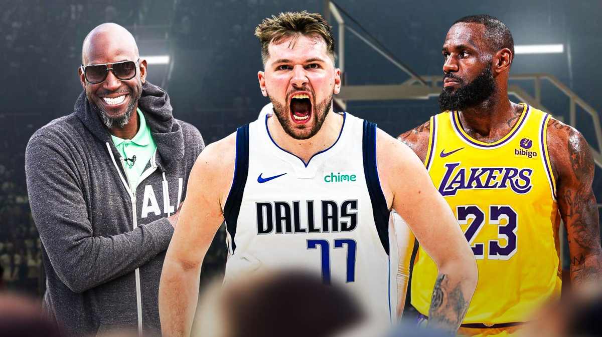Kevin Garnett LeBron James Dallas Mavericks Luka Doncic