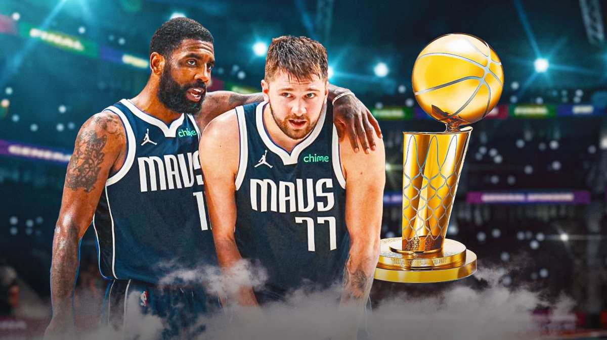 Mavericks Kyrie Irving and Luka Doncic amid Jason Kidd finals against Celtics