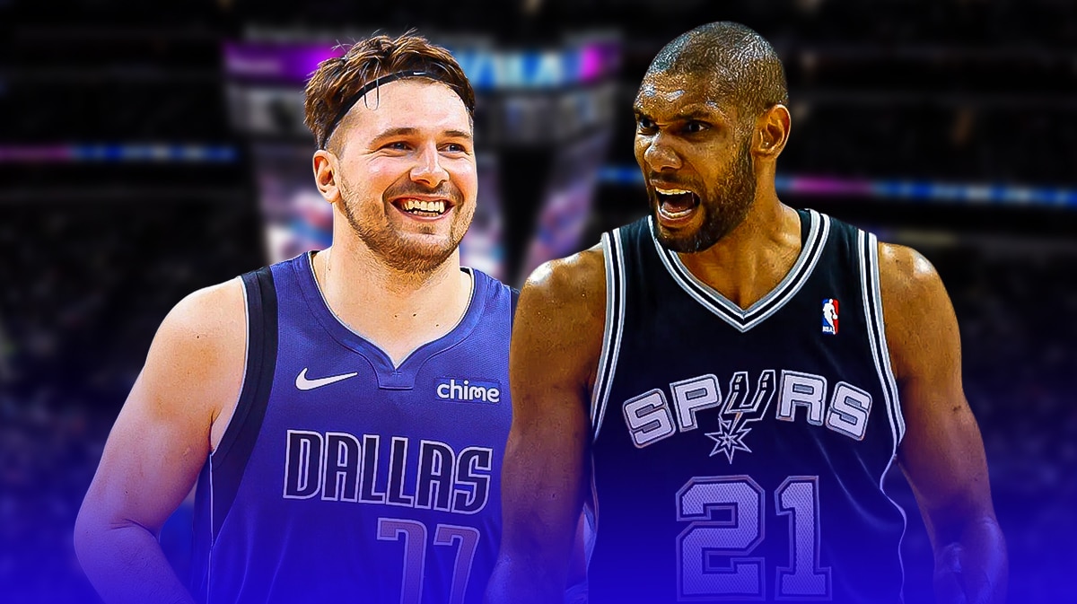 NBA Finals Mavericks Luka Doncic Tim Duncan