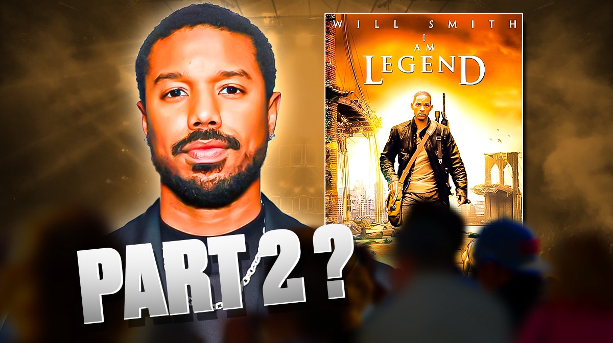 Michael B. Jordan, Part 2? I Am Legend poster