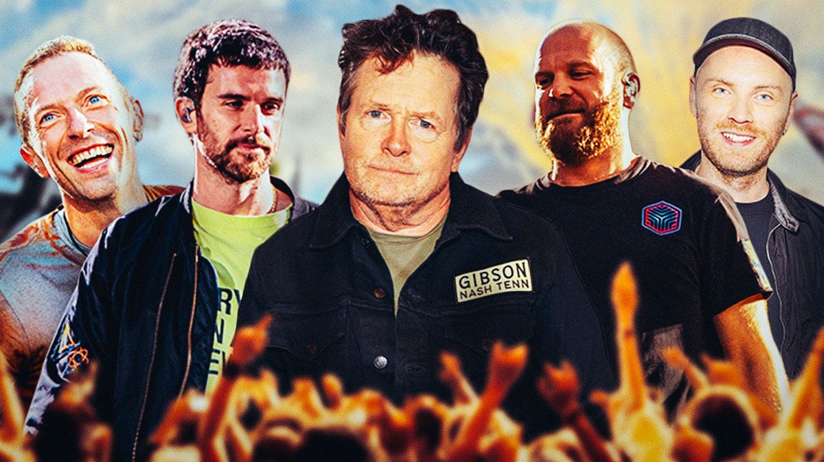 Michael J. Fox, Coldplay, Glastonbury