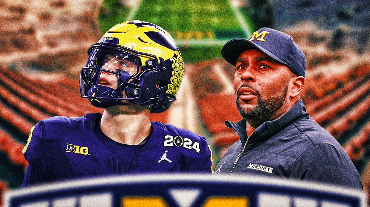 Michigan football coach Sherrone Moore reveals JJ McCarthy's message ...